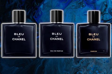 bleu de chanel parfum vs edt